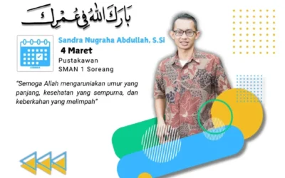 𝐁𝐚𝐫𝐨𝐤𝐚𝐥𝐥𝐨𝐡𝐮 𝐟𝐢𝐢 𝐮𝐦𝐫𝐢𝐢𝐤, Sandra Nugraha Abdullah, S.Si – 4 Maret