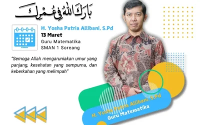𝐁𝐚𝐫𝐨𝐤𝐚𝐥𝐥𝐨𝐡𝐮 𝐟𝐢𝐢 𝐮𝐦𝐫𝐢𝐢𝐤, Bapak H. Yosha Patria Allibani, S.Pd – 13 Maret