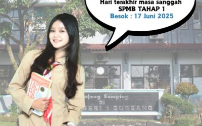 Hari ini TERAKHIR pendaftaran SPMB Tahap 1!