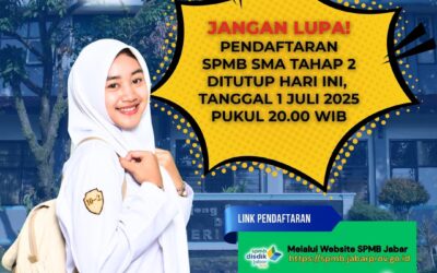 Informasi Penting SPMB Tahap 2 !!