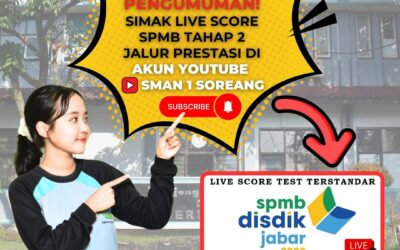 Simak Live Score : SPMB Tahap 2 Jalur Prestasi !!