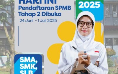 Pendaftaran SPMB Tahap 2 Dimulai !!
