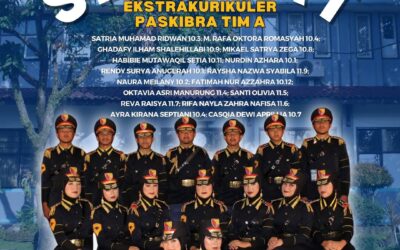 Selamat kepada 𝗘𝗸𝘀𝘁𝗿𝗮𝗸𝘂𝗿𝗶𝗸𝘂𝗹𝗲𝗿 Paskibra Tim A