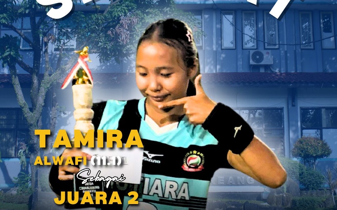 Selamat Kepada Tamira Alwali Meraih Juara 2 KADES CUP 2025