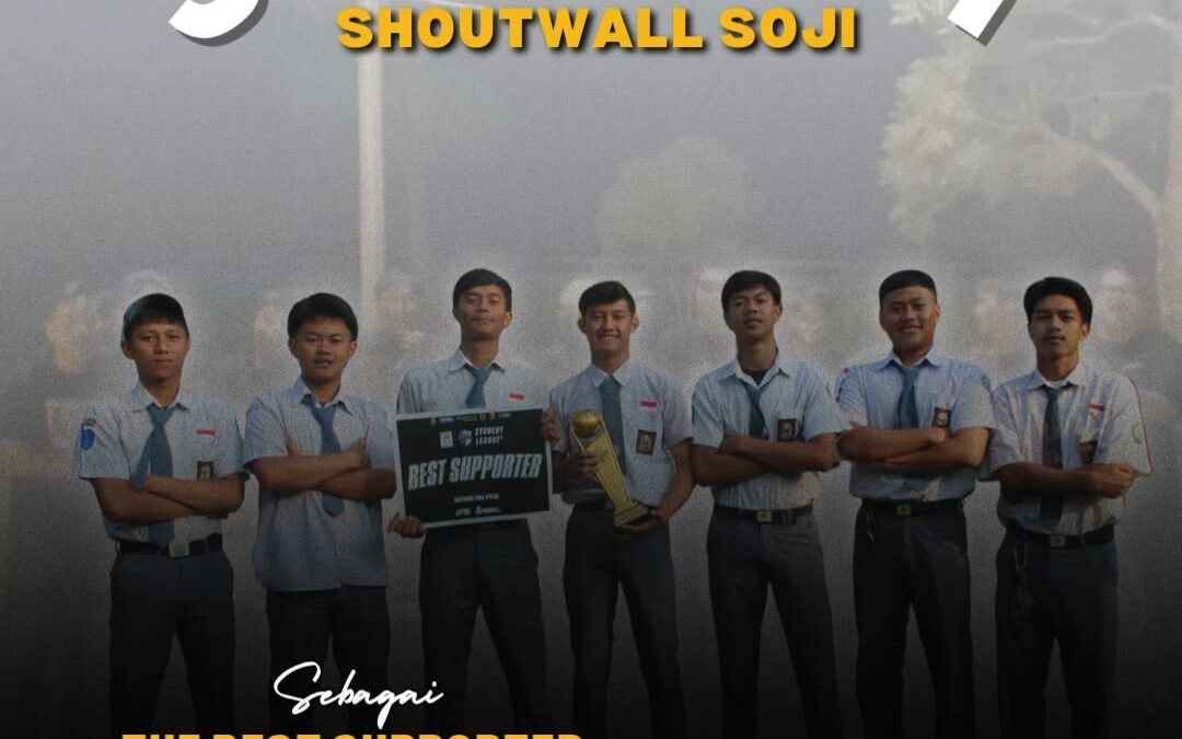 Selamat Kepada @southwall24 Sebagai Best Supporter Kategori SMA Putra pada event Liga Pelajar 2025