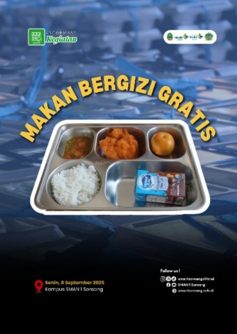 Makan Bergizi Gratis – Senin, 8 September 2025