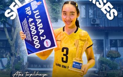 Selamat dan Sukses ELSANY PUTRIA KASIM (12.6) atas Prestasi Yang Diraih.