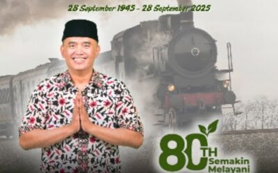 Selamat Hari Kereta Api Indonesia ke-80.