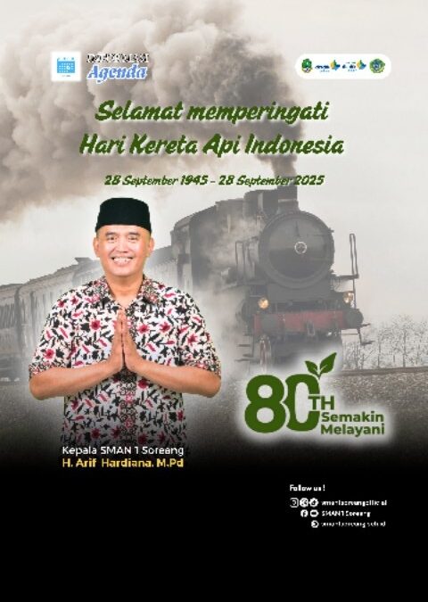 Selamat Hari Kereta Api Indonesia ke-80.
