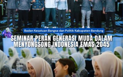 Kegiatan Seminar Peran Generasi Muda Dalam Menyongsong Indonesia Emas 2045.