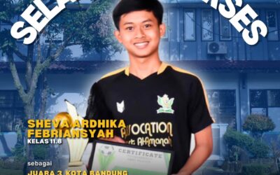 Selamat dan Sukses SHEVA ARDHIKA FEBRIANSYAH Atas Prestasi Yang Diraih!