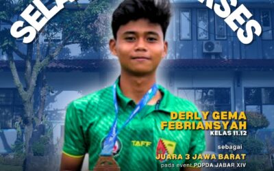 Selamat dan Sukses DERLY GEMA FEBRIANSYAH Atas Prestasi Yang Diraih!