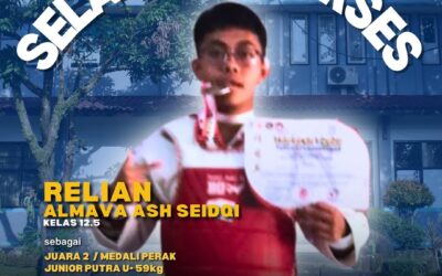 Selamat & Sukses RELIAN ALMAVA ASH SEIDQI Atas Prestasi Yang Diraih!