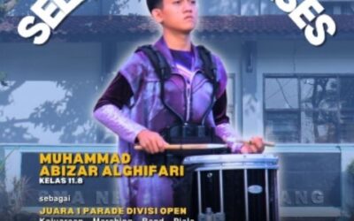 Selamat dan Sukses Muhammad Abizar Alghifari Atas Prestasi Yang Diraih.