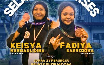 Selamat & Sukses FADIYA SAERIZKINA dan KEISYA NURMAULIDINA Atas Prestasi Yang Diraih.