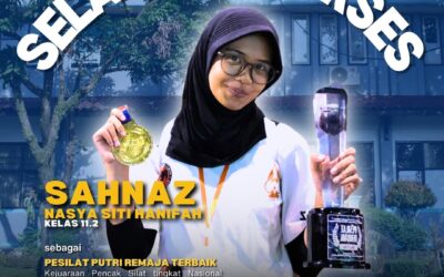 Selamat & Sukses SAHNAZ NASYA SITI HANIFAH Atas Prestasi Yang Diraih.