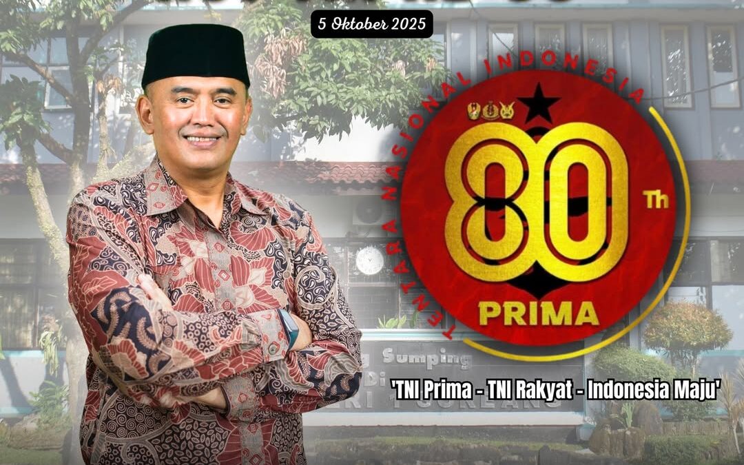 Selamat memperingati Hari Ulang Tahun TNI ke-80.